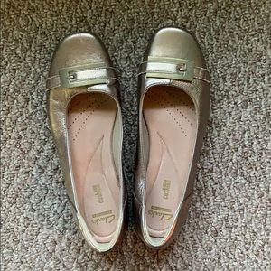 Clark’s flat shoes